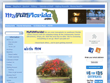 Tablet Screenshot of myfunflorida.com